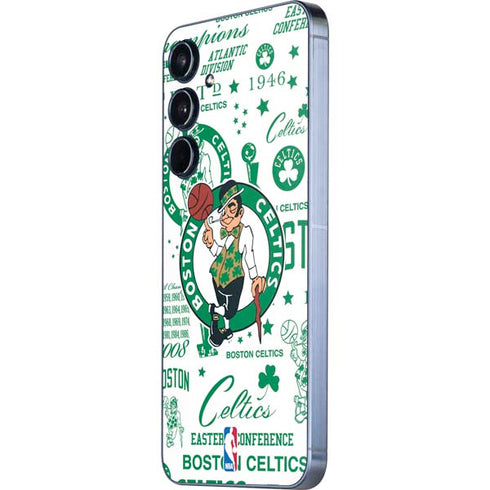 NBA Boston Celtics Historic Blast Galaxy A55 5G Skin